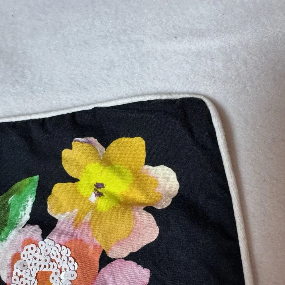 Pottery Barn MayBaby Pillow Case Cover Strong Smart Brave‎ Sequin Meg Deangelis